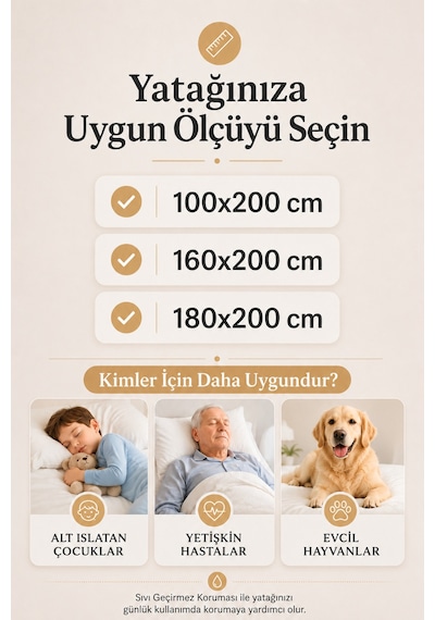 Kapitoneli Fitted Bazalı Sıvı Geçirmez Yatak Alez Koruyucusu Beyaz Beyaz