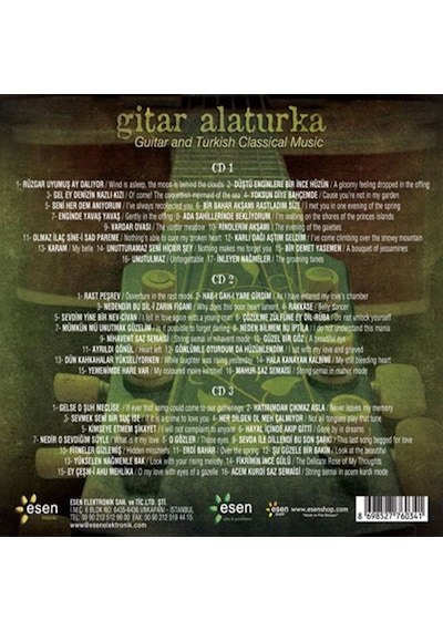 Gitar Alaturka - Guitar And Turkish Classical Music 3 Cd