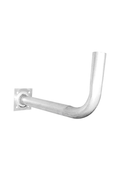Ayt 80 Cm Çanak İçin L Ayak 90 Kıvrık Boru 40-22