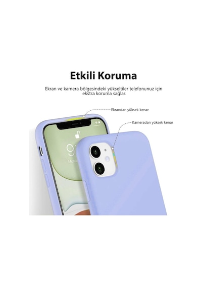 KZY İletişim Huawei Y6 2019 İçi Kadife Soft Logosuz Lansman Silikon Kapak
