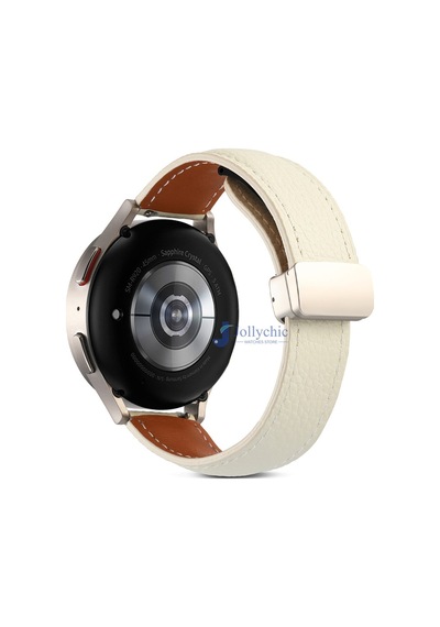 Huawei Watch Honor Magic 2 Gt2 Gt3 42mm Kordon Magnetli Pu Deri Kordon 20mm