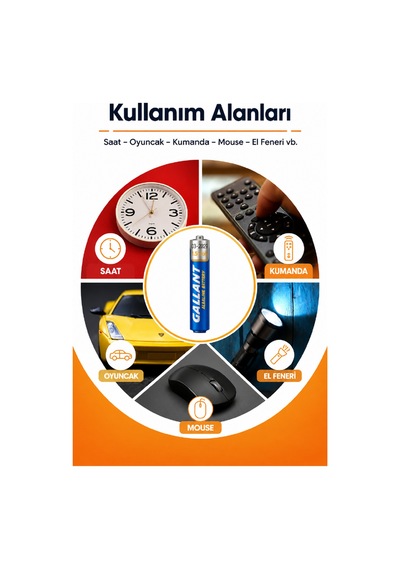 Aaaa Pil 1.5v Alkalin Tablet Kalemi Pili Lenovo Huawei Asus Dell Surface Pro Uyumlu 8'li Ekonomik Paket Yeni Tarih 2029