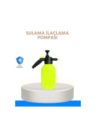 2l Bahçe Ve Araç Temizlik Pompası Bakır Uçlu Basınçlı Sprey Standart