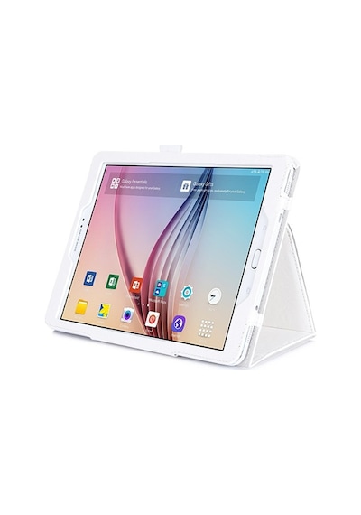 Samsung Uyumlu Galaxy Tab A T550 9.7" Standlı Kılıf Beyaz (209317190)