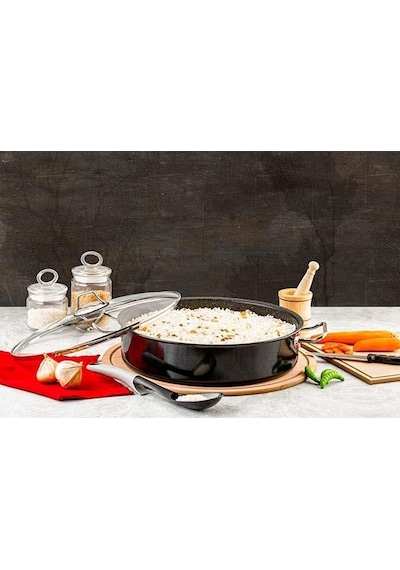 Evimsaray Zest Gusto Granit Basık Tencere 22 Cm Zgkt22