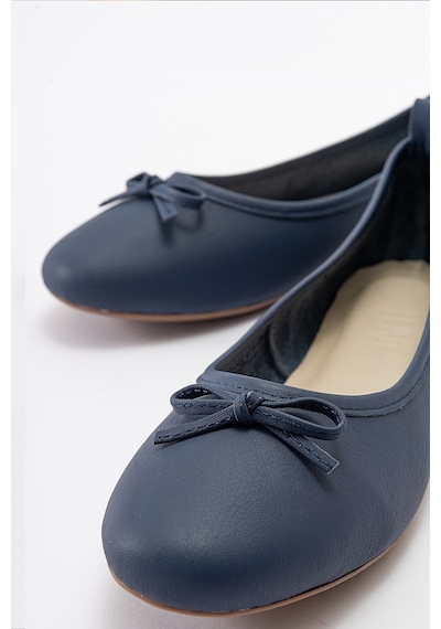 Luvishoes Cilt Kadın Babet 01 Lacivert