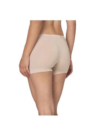 Özkan Underwear Özkan 27782 Kadın Premium Kumaş Modal Pamuklu Esnek Rahat Mini Boxer Şort Tayt Taş