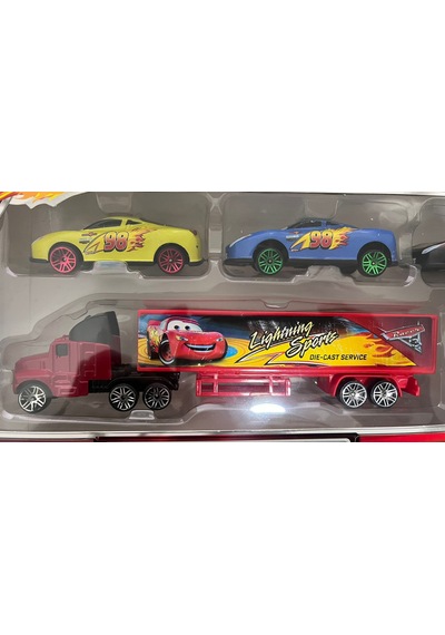 Toysan Toy-50 3'lü Tır Seti Metal Arabalı