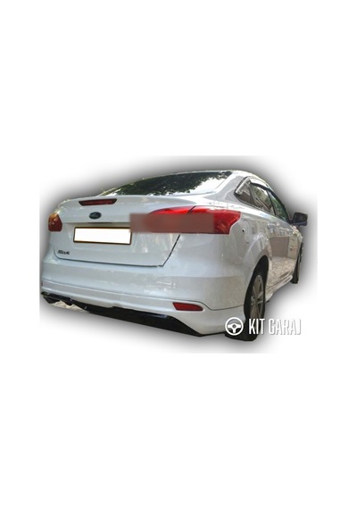 Kit Garaj Ford Focus 3 Sedan Makyajlı - Makyajsız Arka Ek Boyasız Plastik