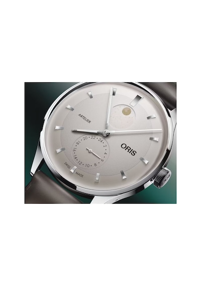 Oris Artelier Complication 39.5 Mm Otomatik Saat 01 782 7811 4051 Bej