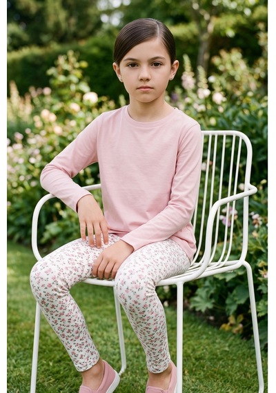 Kiagu Pudra Basic T-shirt- Terletmeyen Esnek Kumaş Pamuklu Mevsimlik Pudra Kız Çocuk Tsort Pudra Kiagu Pudra Basic T-shirt- Terletmeyen Esnek Kumaş Pamuklu Mevsimlik Pudra Kız Çocuk Tsort Pudra