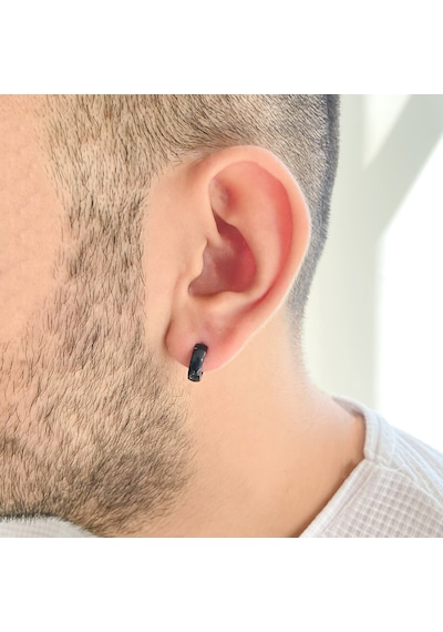 FerizZ 316L Çelik Küçük 3mm Halka Küpe UNK-711 Beyaz