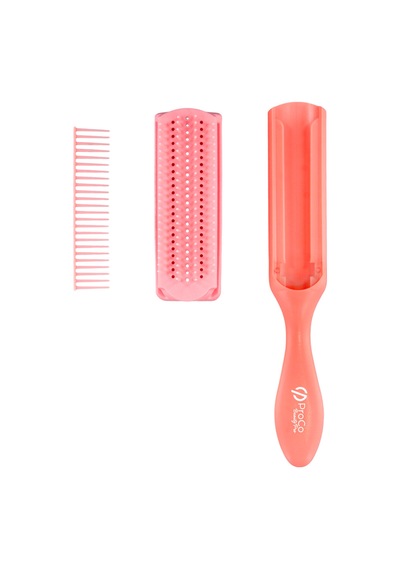 Icon Brush Zero Frizz Saç Fırçası - Bukle Belirginleştirici Ve Şekillendirici Mercan