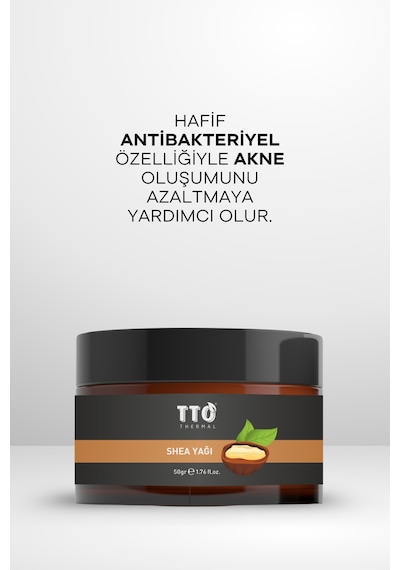 Tto Thermal Shea Yağı – Yoğun Nemlendirici ve Cilt Onarıcı Doğal Yağ 100 Ml