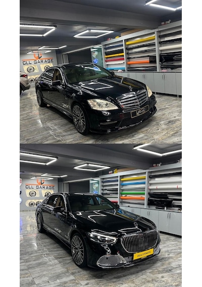 Mercedes S Class W221 W223 Maybach Makyajlama Dönüşüm Seti-hazır Stok