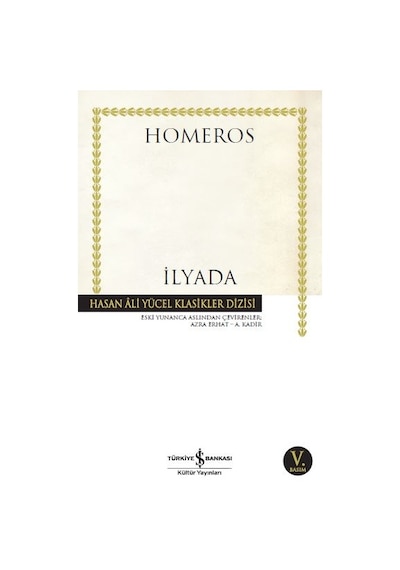 İlyada -  Homeros