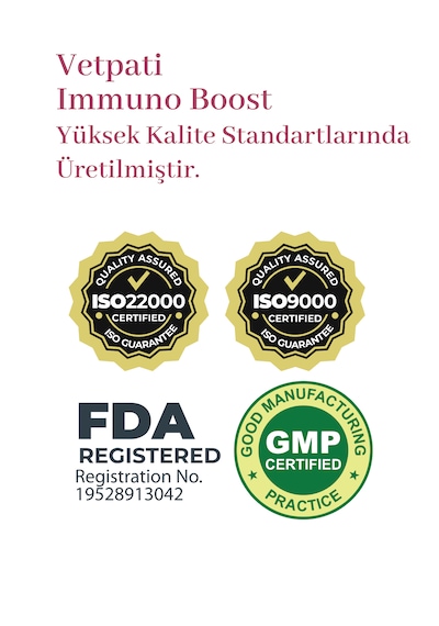 Vetpati Omega 3 Tozu Kedi Ve Köpekler İçin Balık Yağı Epa Dha Deri Tüy Eklem Ve Bağışıklık Desteği