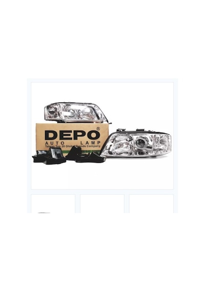 Audı A6 Yıl 99 03 Depo Sol Far Mercekli 4b0941029bj / 4b0941029k
