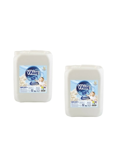 Viking Soft Çamaşır Yumuşatıcısı Sensitive 5 Lt - 2 Adet