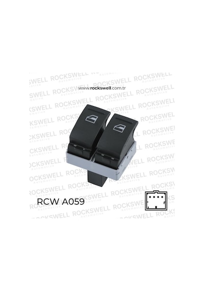 Cam Acma Kapama Anahtarı Surucu Tarafı Cıftlı Transporter T5 T6 03 16 Vw 1 Ad