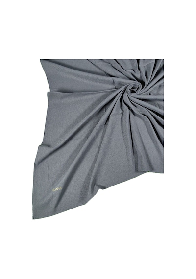 Mim Eşarp Tuana Eşarp Pamuk Jazz Eşarp 110x110cm Koyu Gri