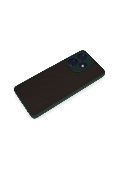 İnfinix Hot 30 4g Uyumlu Kılıf Montreal Silikon Kapak - Yeşil