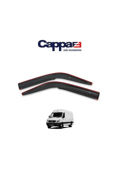 Cappafe Mercedes Sprinter Cam Rüzgarlığı 2 Parça 2006-2014