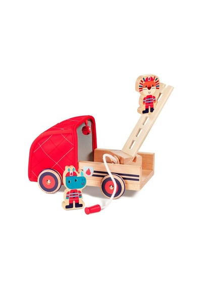 Lilliputiens Ahşap İtfaiye Aracı - Marius&jack