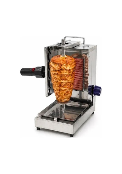 Mini Döner Ve Şiş Ocağı - Pilli Versiyon - Orcamp Sb-645 Açık Kahverengi