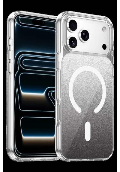 Onegif Apple iPhone Uyumlu, 17 Pro Sora Simli Magsafe Kapak - Siyah
