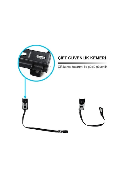 Masterx Mx-wh02 32 - 80 Güvenlik Kemerli Lcd-led Tv Duvar Askı Aparatı