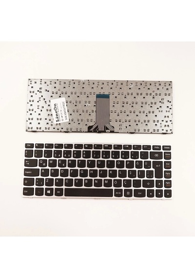 Lenovo B40-45 B40-80 Notebook Klavye Gri Çerçeve