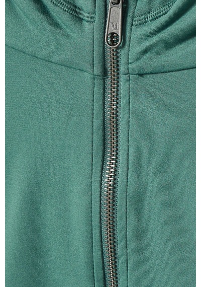 Vuori Halo Modern Zip Hoodie, Dreamknit Rahat Ve Şık Günlük Sweatshirt Yeşil