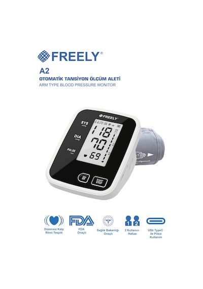 Freely A2 Üst Koldan Ölçer Tansiyon Aleti
