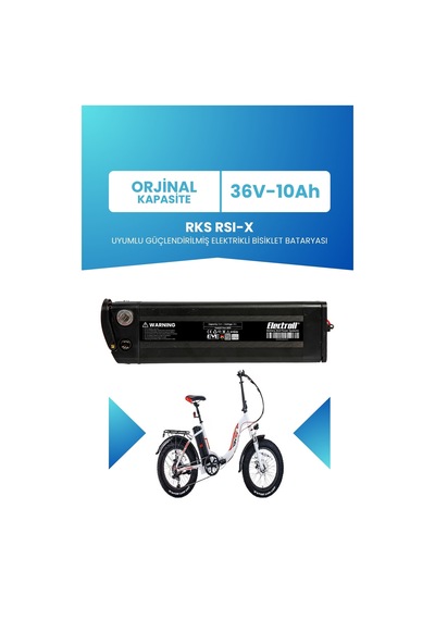 Rks Rsı-x Uyumlu 36v 10ah Güçlendirilmiş Batarya
