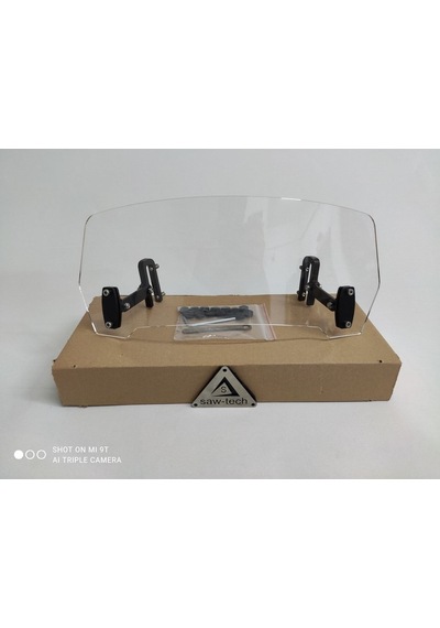 Üniversal Deflektör Rüzgar Saptırıcı Genişlik:380mm X Yükseklik:155mm