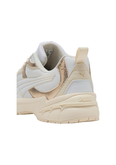 404718-02 Puma Mıl.tech2000 Metall. Whisper Kadın Spor Ayakkabı Beyaz 404718-02 Beyaz - Bej