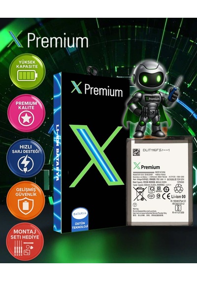Xpremium Samsung Galaxy A53 5g 2020 Uyumlu Batarya Pil Süper Yüksek Kalite 5000 Mah Eb-ba336aby