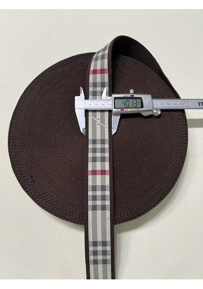 4 CM KARO DESEN DAR DOKUMA KOLON(50METRE)