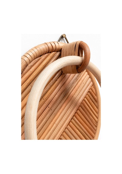 Bohem Rattan Banyo Havlu Askısı, Askılık, Iskandinav, Modern,