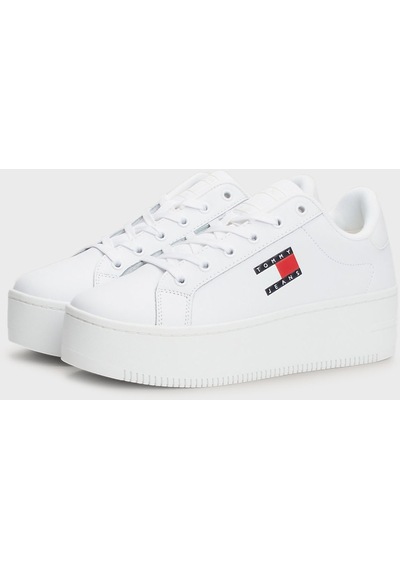 Tommy Jeans Kadın Ayakkabı En0en02518 Ybs Beyaz