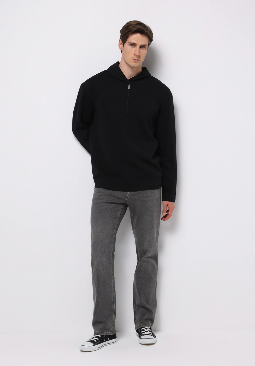 Colin's Colins Comfort Fit Erkek Siyah Sweatshirt Cl1077328 Q1.v1 Blk Siyah