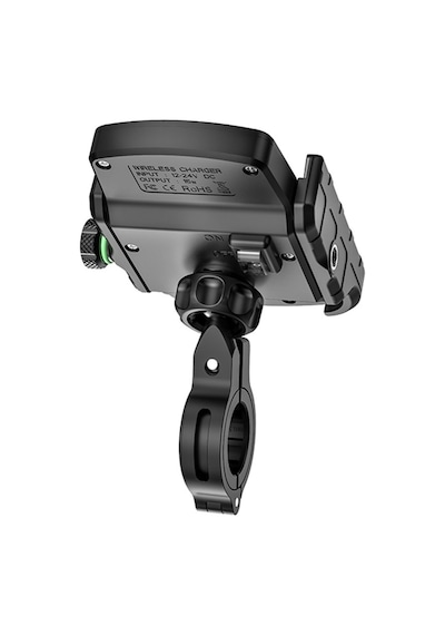Nukrotech Sf Wireless Kablosuz Şarjlı Motosiklet Telefon Tutucu