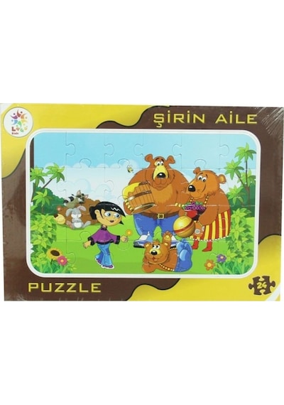 Şirin Aile 24 Parça  Puzzle