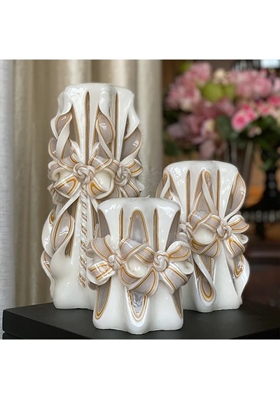 Bej Elegant Mum Floral
