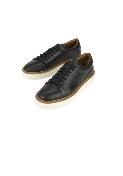 Ziya, Erkek Hakiki Deri Sneaker 1531026zh18 Siyah 1531026zh18 000 Siyah