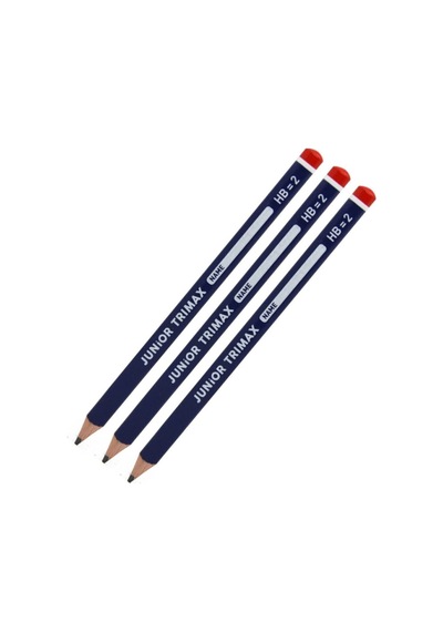 Alpino Trimax Jumbo Kurşun Kalem - Başlangıç Kalemi - Ilk Kalemim 3 Adet Çok Renkli