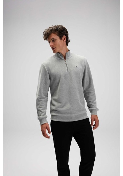 Ellesse Em603 Erkek Sweatshırt Grey Melange