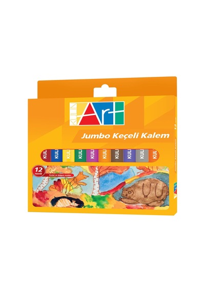 Kulinart Jumbo Keçeli Kalem 12'li - 8 Adet Tarı