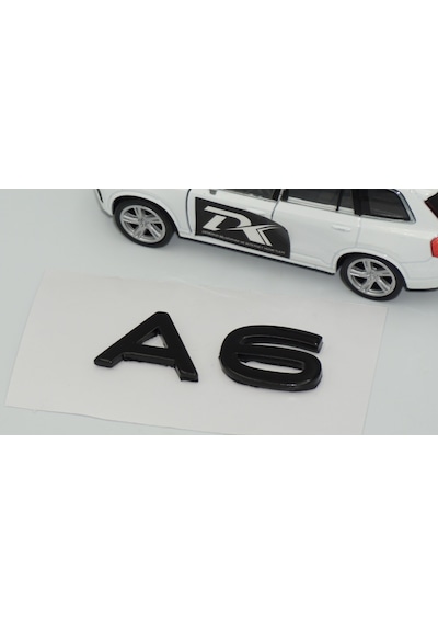 Dk Tuning A6 2025+ Bagaj Siyah 3m Yazı Logo Audi İle Uyumlu Bagaj Arma